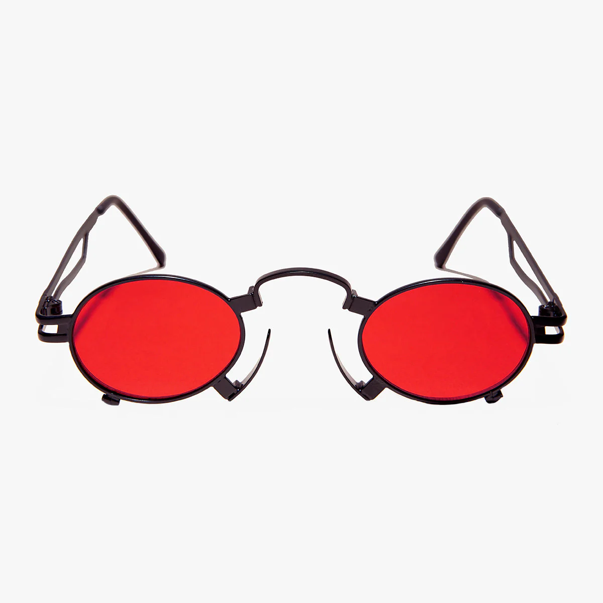 Ultimate Black Metal Steampunk Sunglass - Jules - Image 3