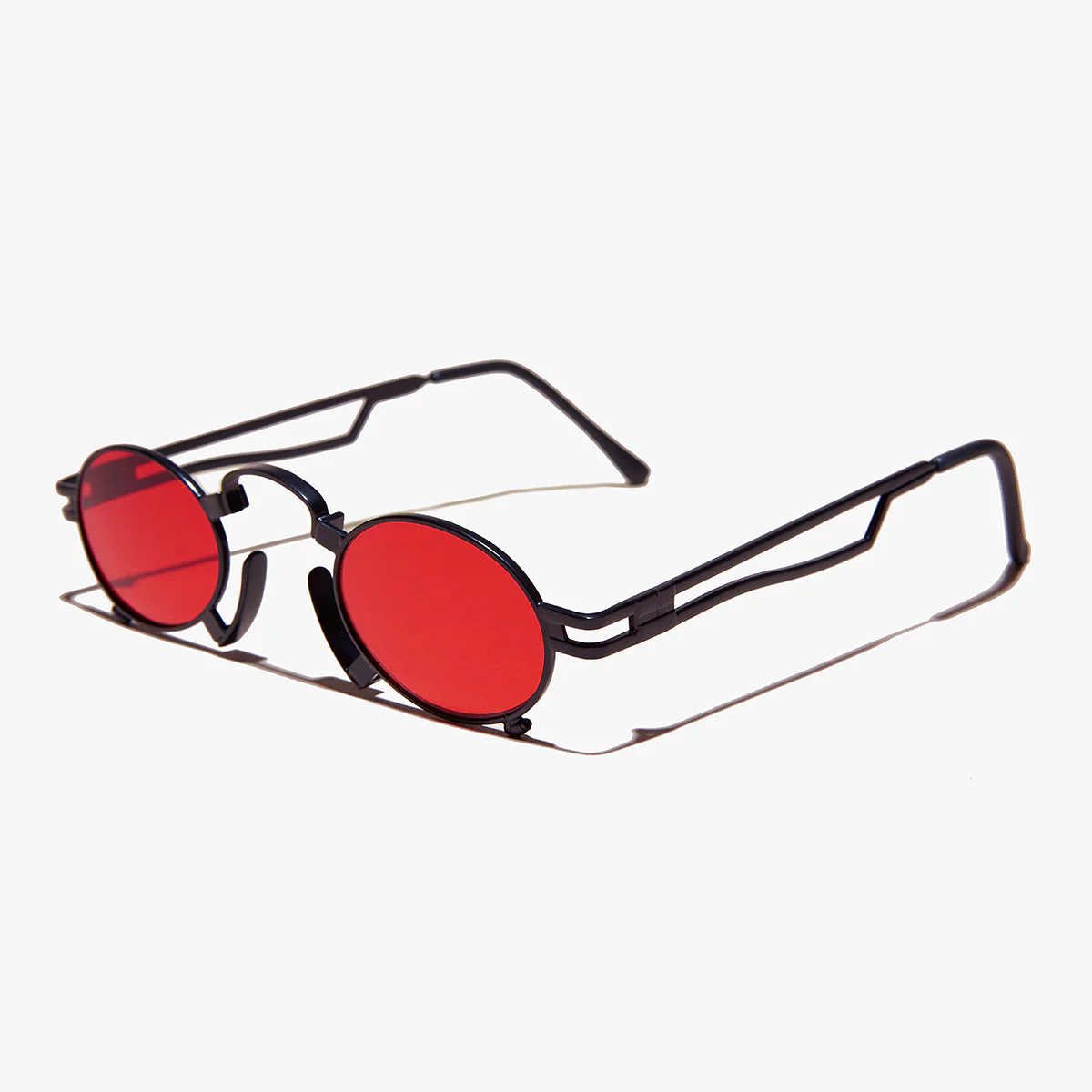 Ultimate Black Metal Steampunk Sunglass - Jules - Image 4