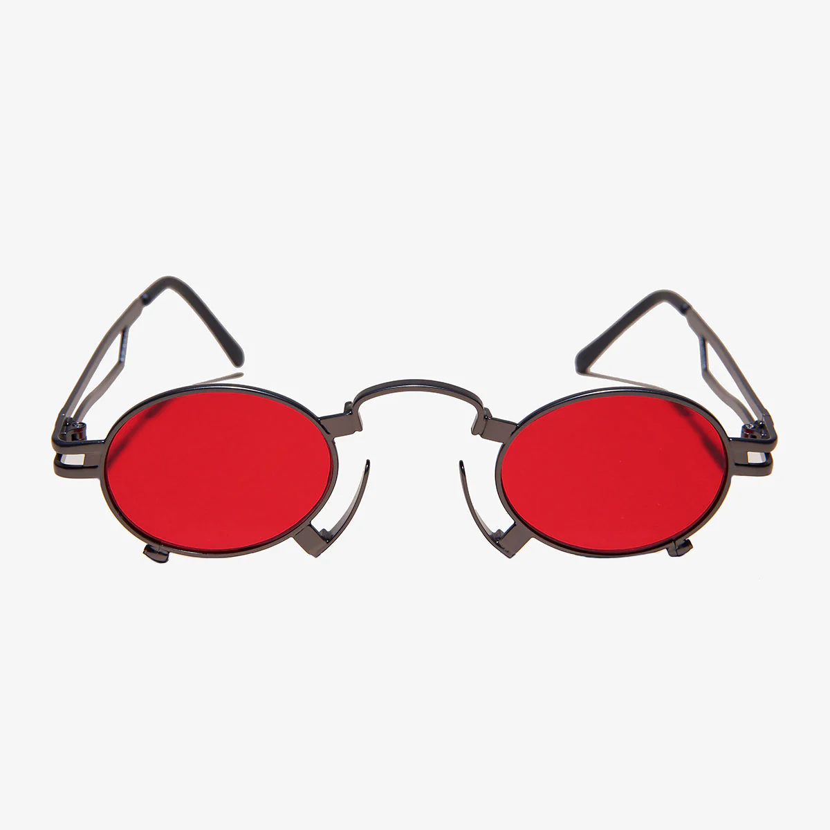 Ultimate Gunmetal Steampunk Sunglass - Jules - Image 2