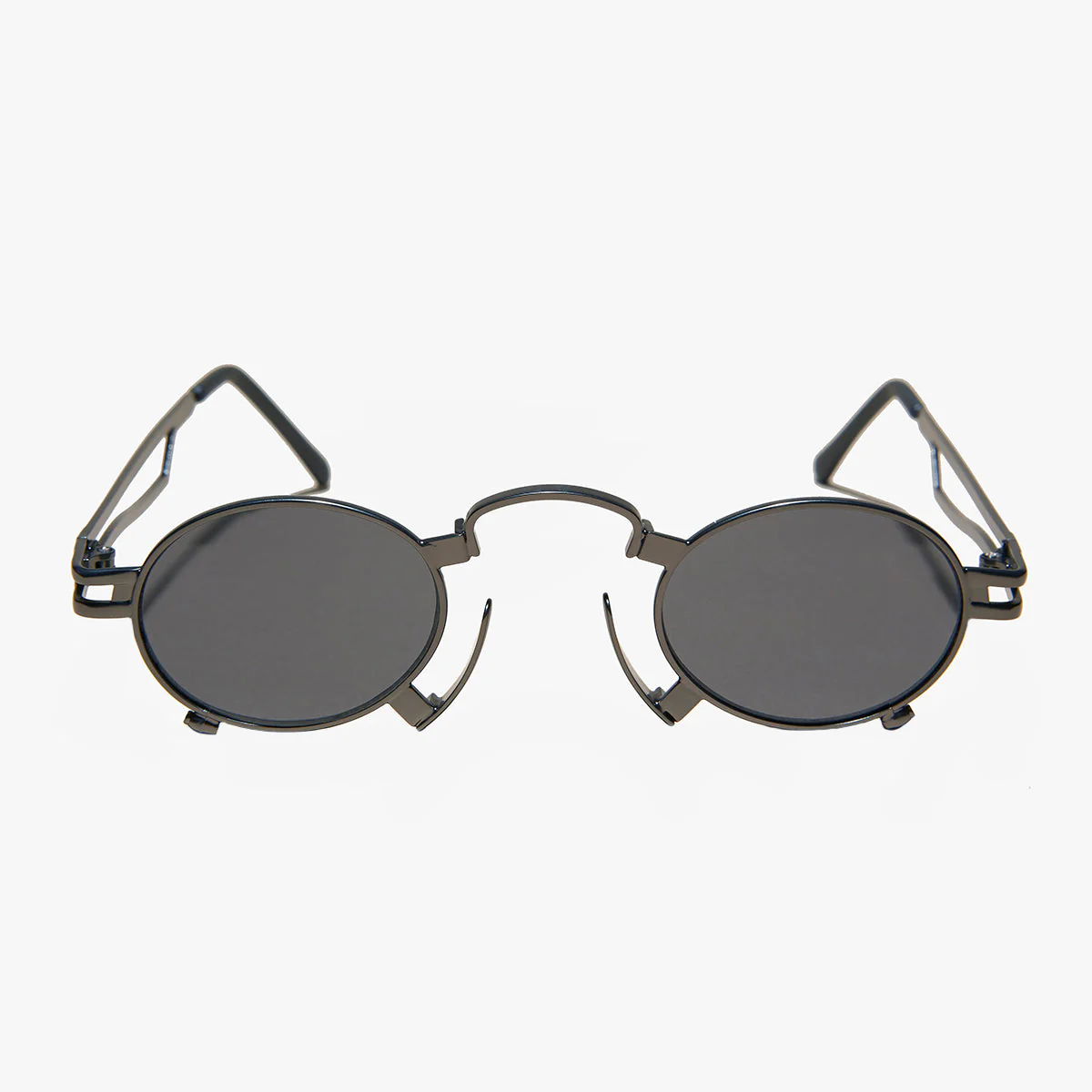 Ultimate Gunmetal Steampunk Sunglass - Jules - Image 4