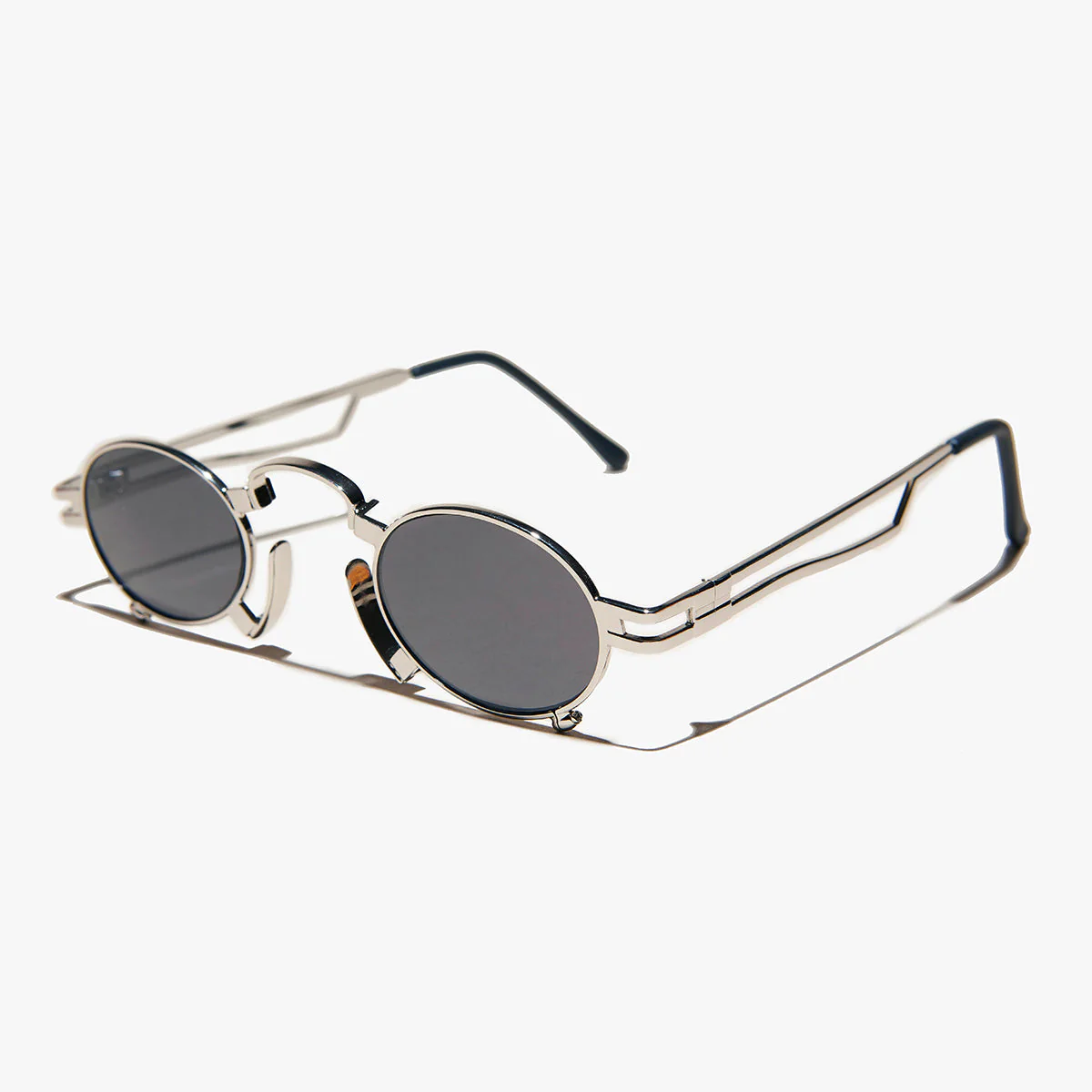 Ultimate Silver Steampunk Sunglass - Jules - Image 3