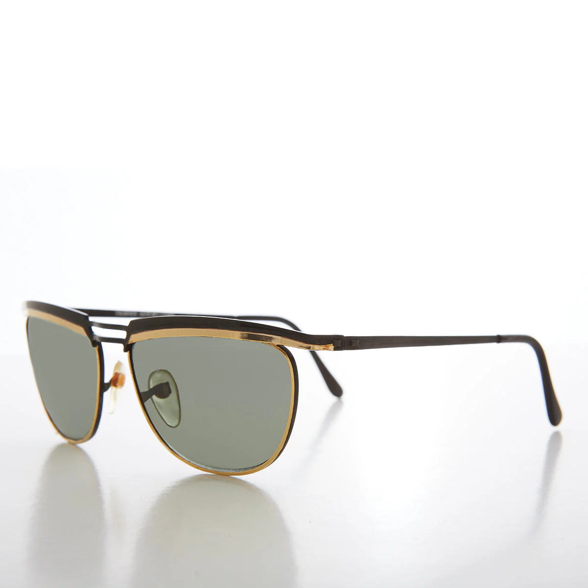 Unisex Gold Vintage 90s Sunglasses - Kilkea - Image 2