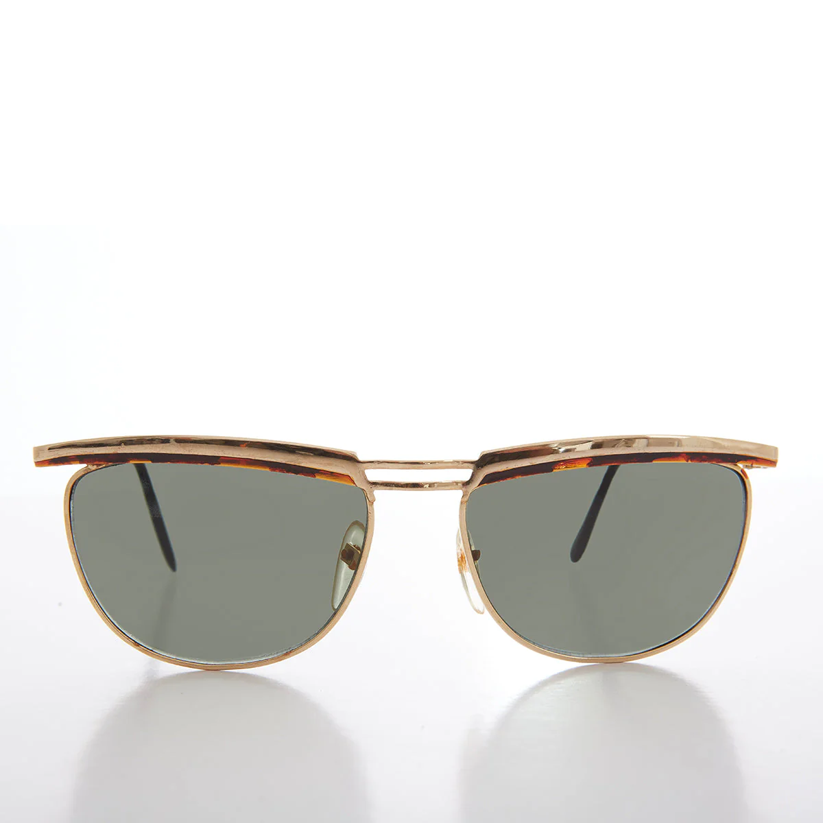 Unisex Gold Vintage 90s Sunglasses - Kilkea - Image 3