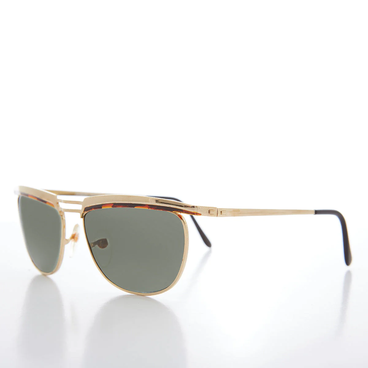 Unisex Gold Vintage 90s Sunglasses - Kilkea - Image 4