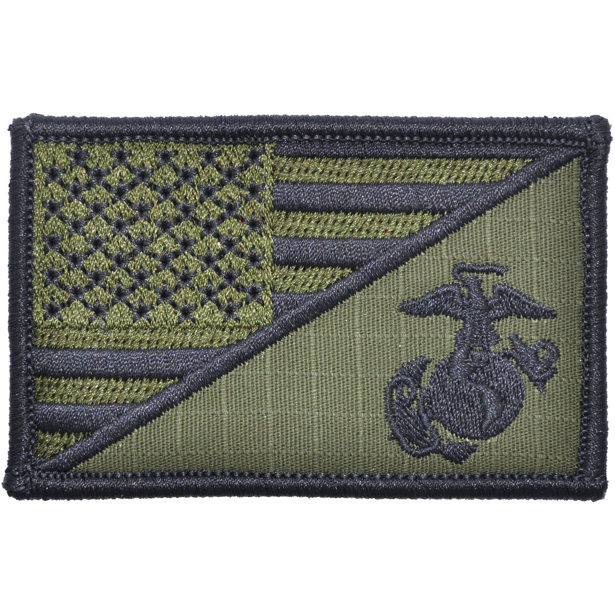 USMC EGA USA Flag - 2.25x3.5 Patch - Image 5