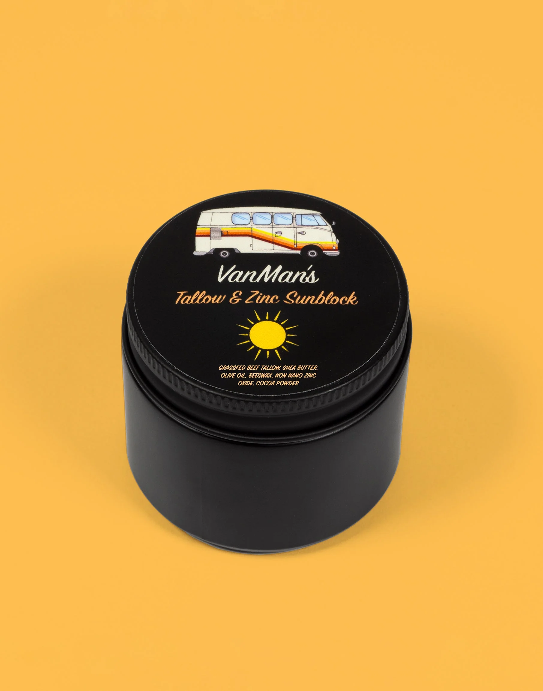 VanMan’s Tallow & Zinc SunBlock - 2 oz - Image 2