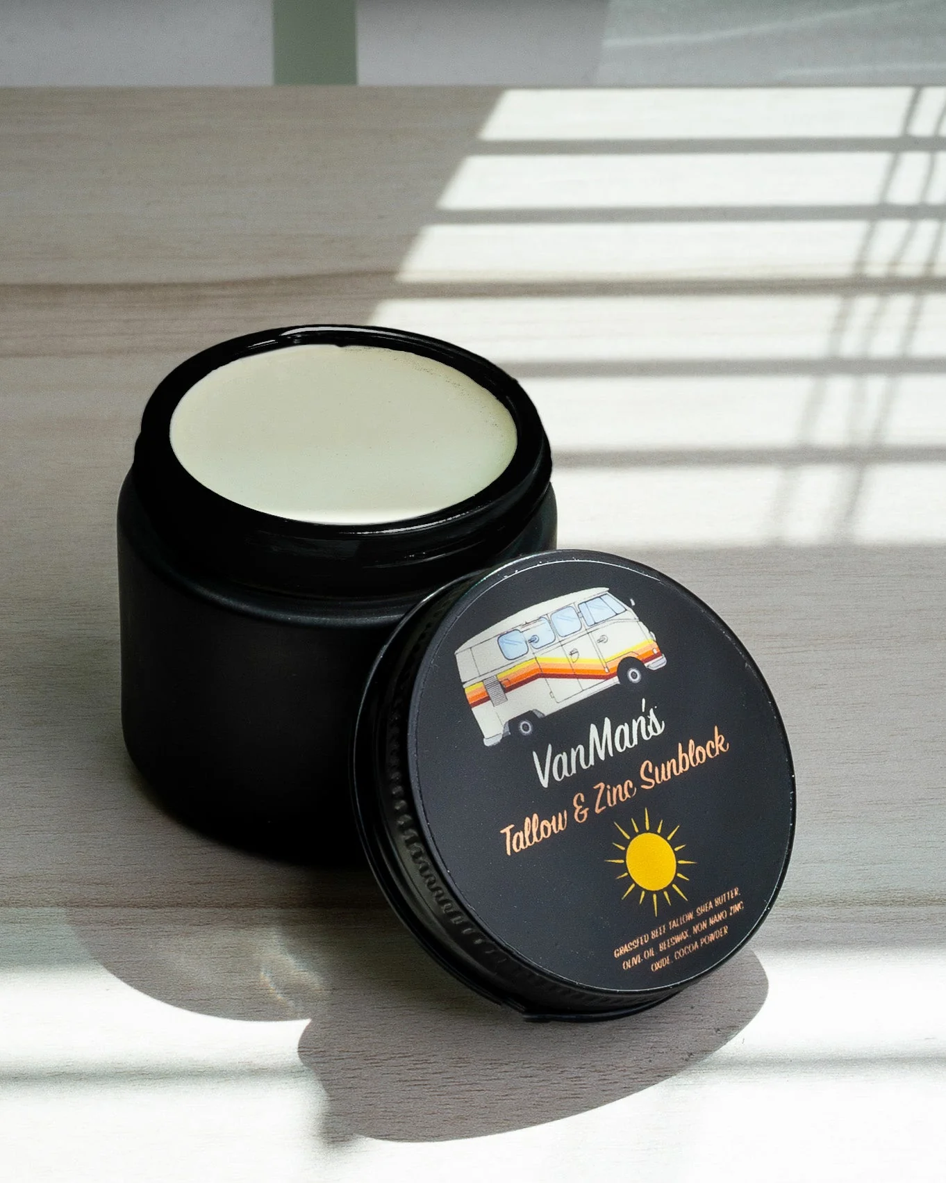 VanMan’s Tallow & Zinc SunBlock - 2 oz - Image 3