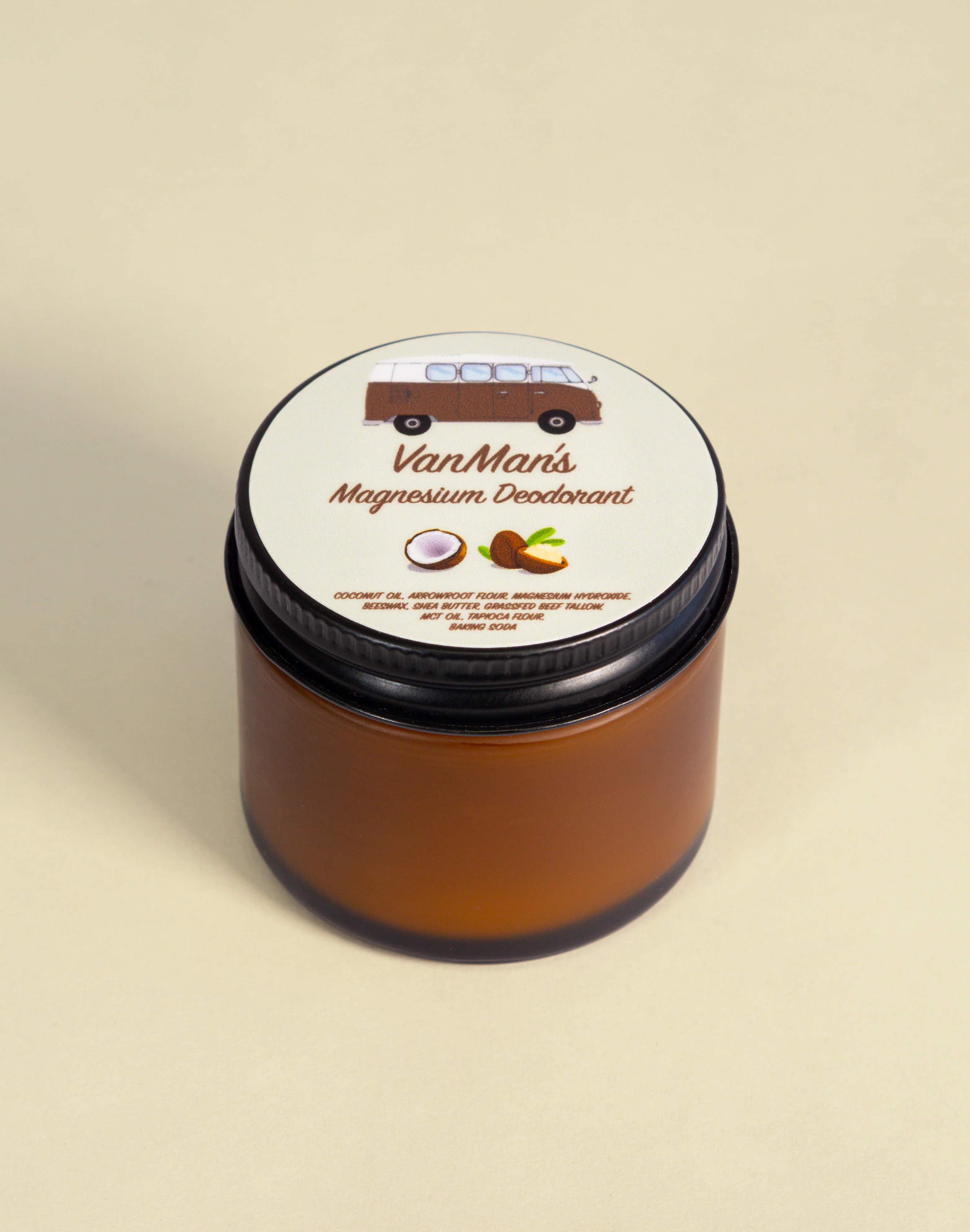 VanMan's Coconut Magnesium Deodorant - 2 oz - Image 9
