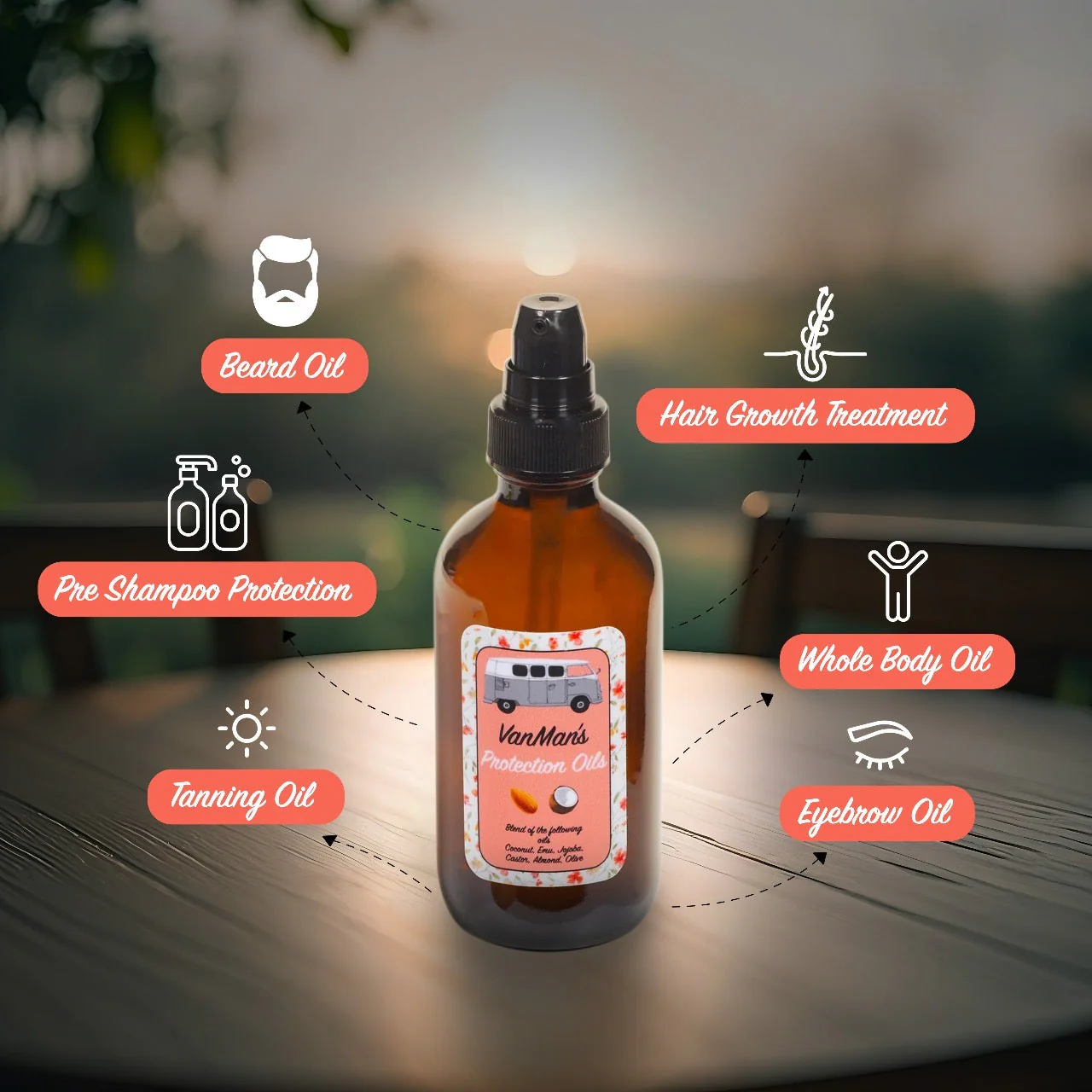 VanMan's Protection Oils Hair Serum - Image 2