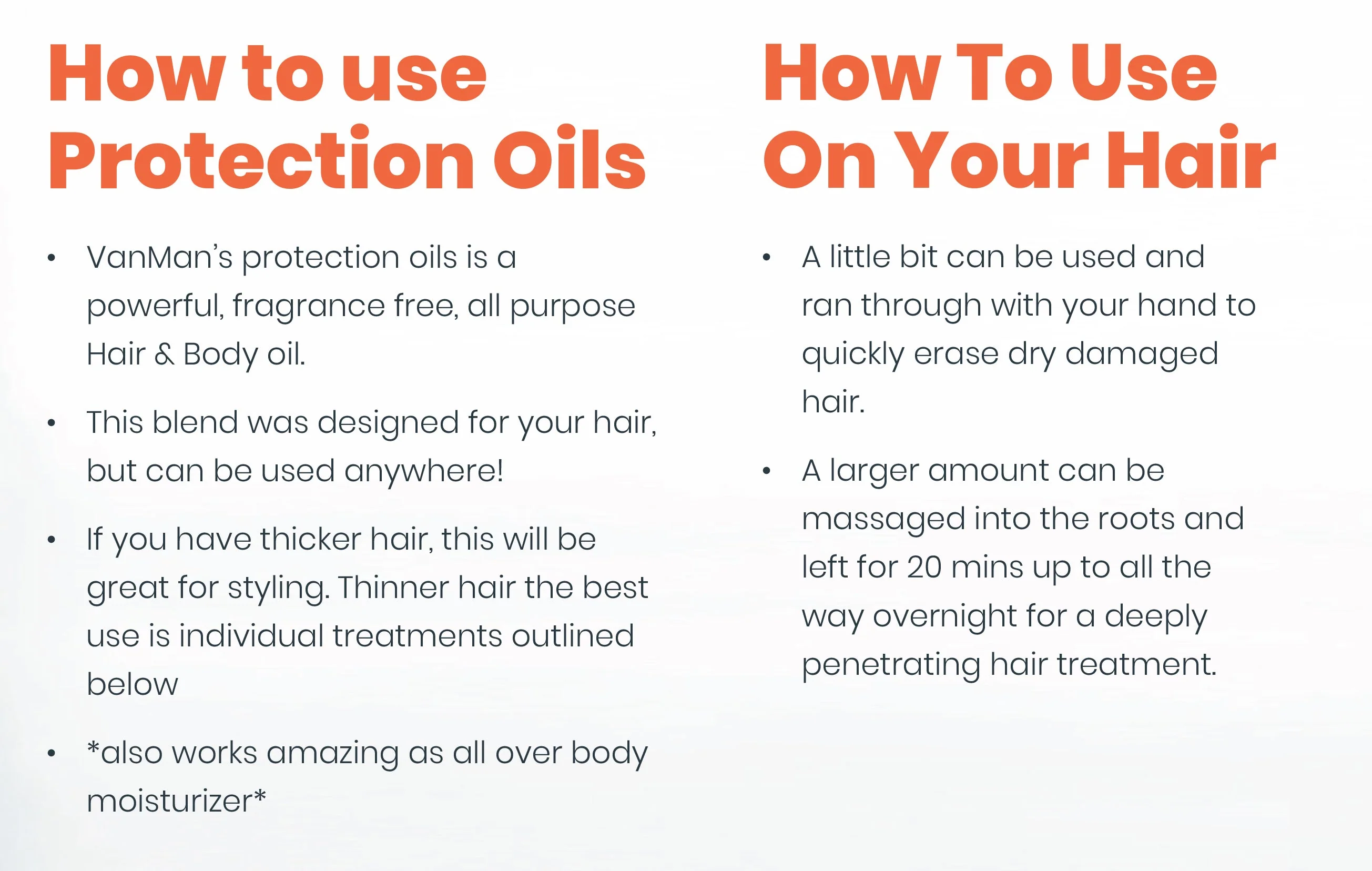 VanMan's Protection Oils Hair Serum - Image 4