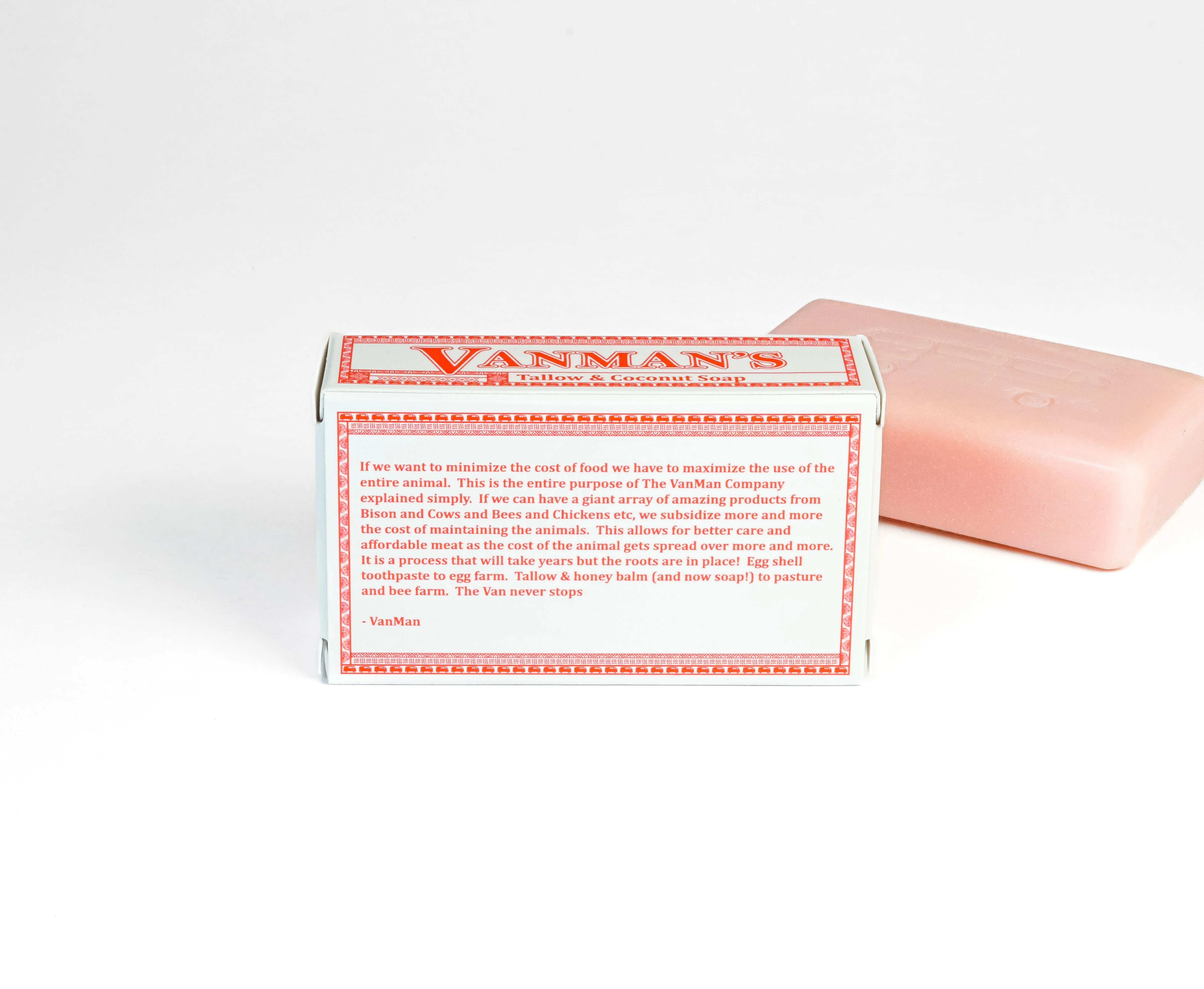 VanMan's Tallow & Coconut Soap - Image 2
