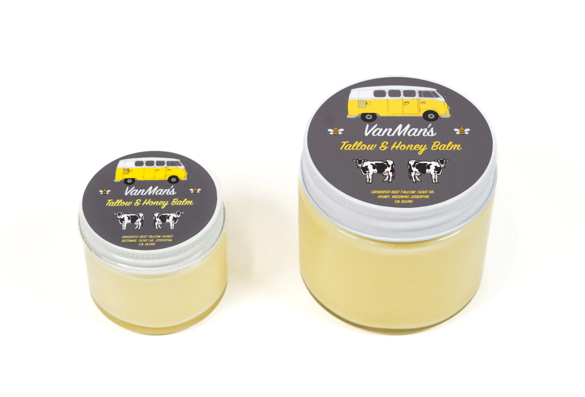 VanMan's Tallow & Honey Face Balm - Classic - Image 4