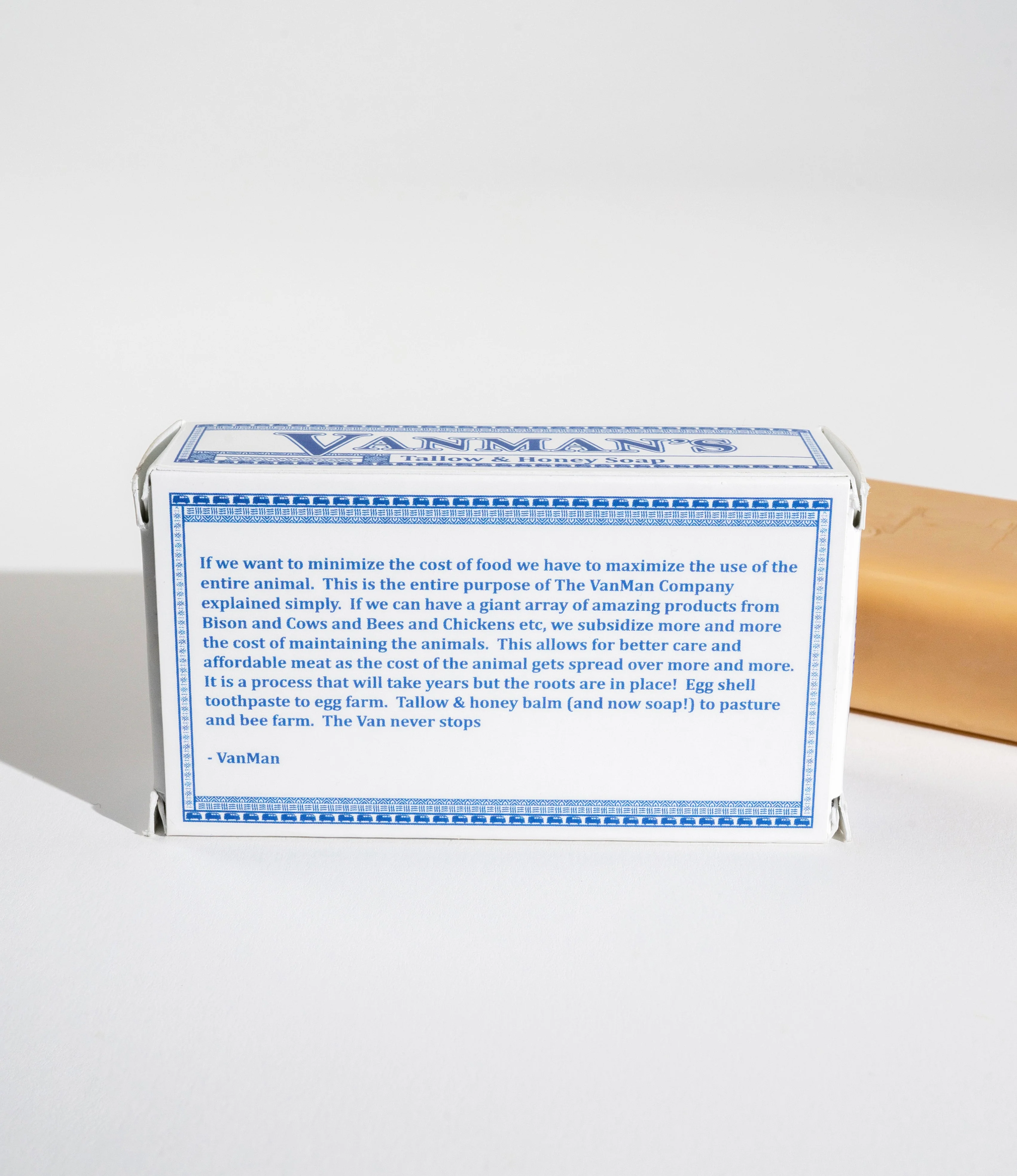 VanMan's Tallow & Honey Soap - Image 2