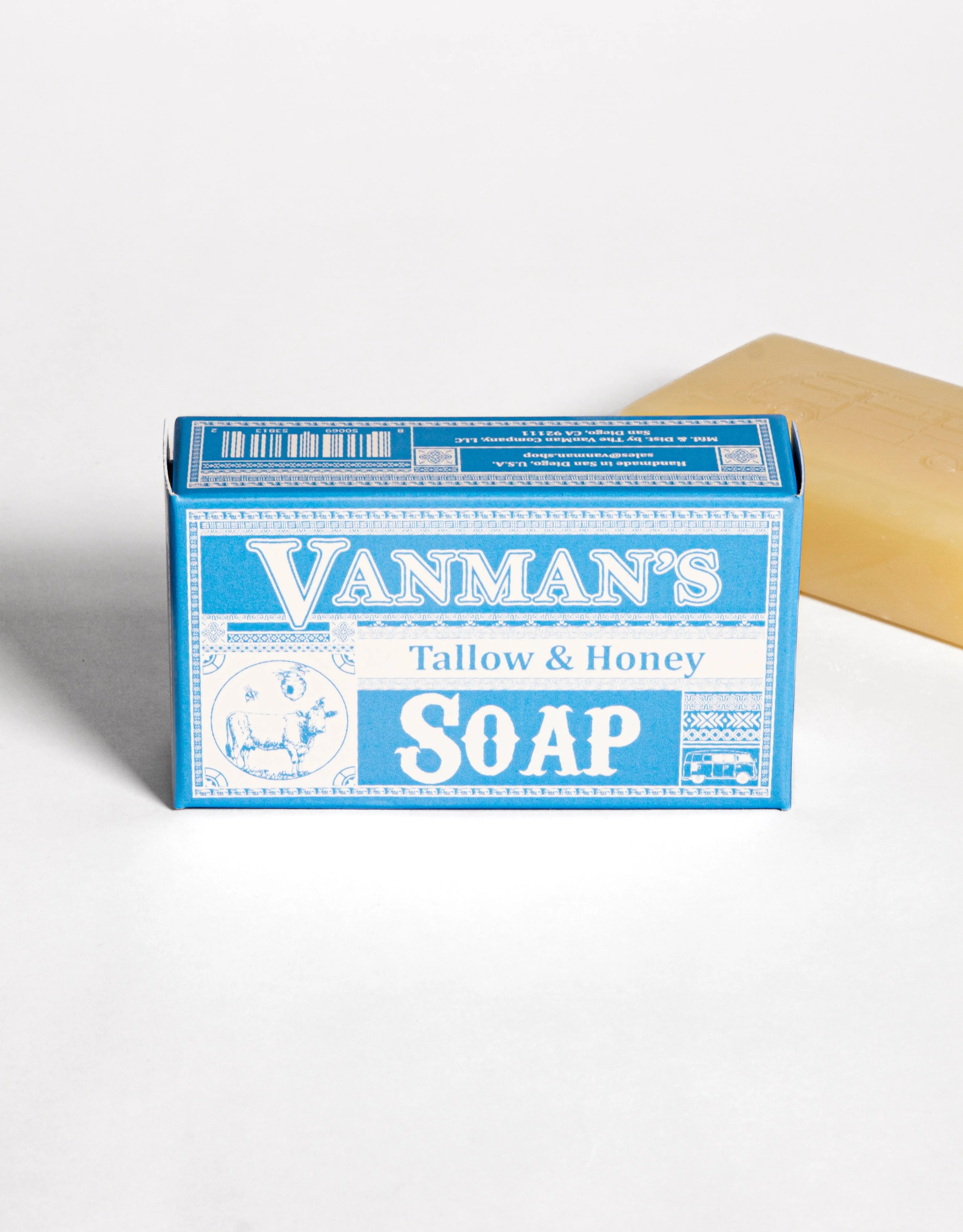 VanMan's Tallow & Honey Soap - Image 4