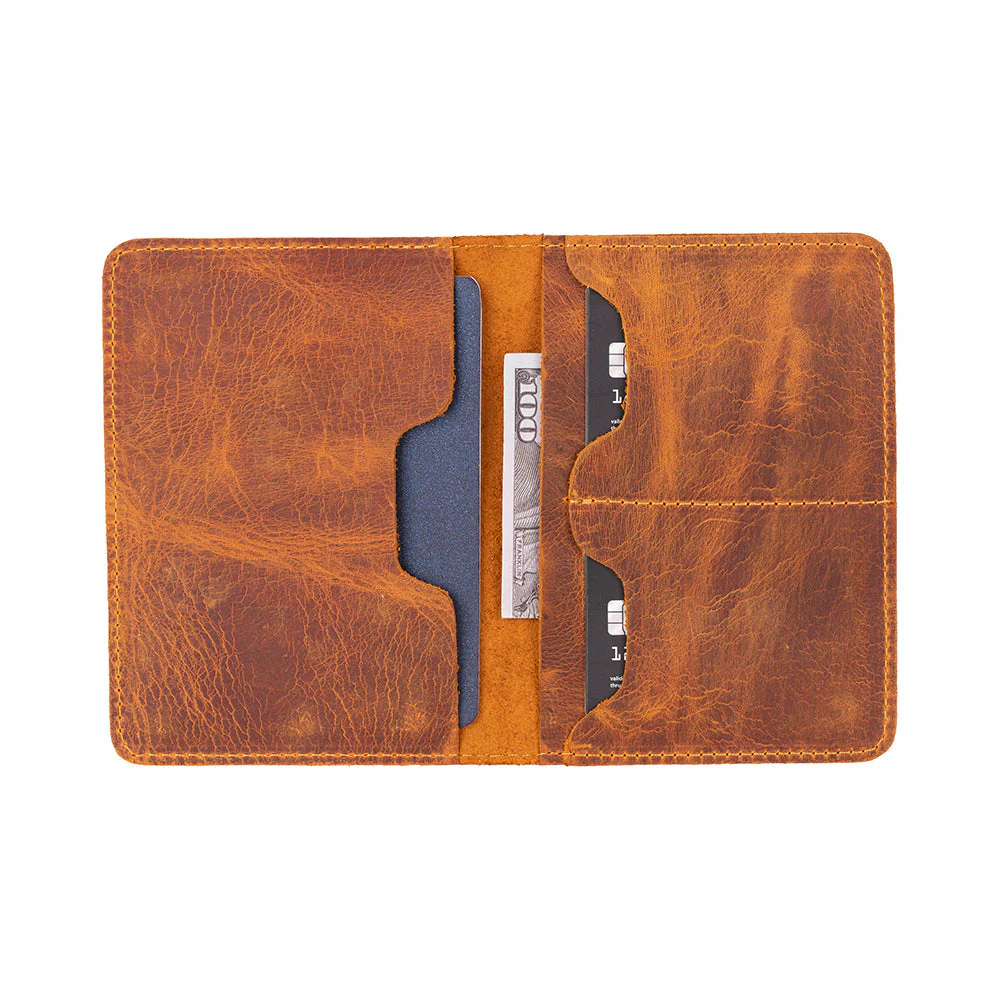Viaggio Leather Passport Wallet - Image 35