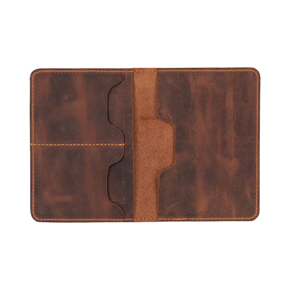 Viaggio Leather Passport Wallet - Image 6