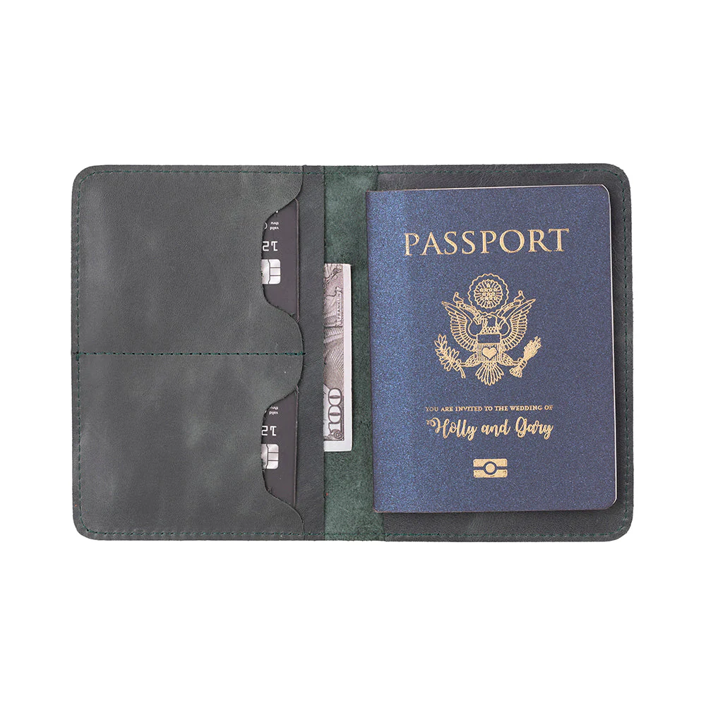 Viaggio Leather Passport Wallet - Image 69