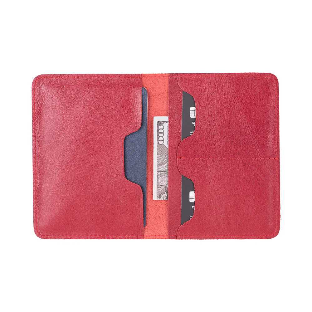 Viaggio Leather Passport Wallet - Image 83