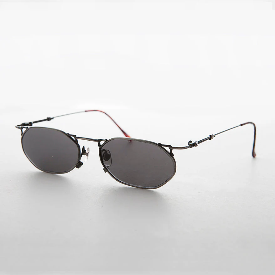 Victorian Goth Steampunk Vintage Sunglasses - Ned - Image 12