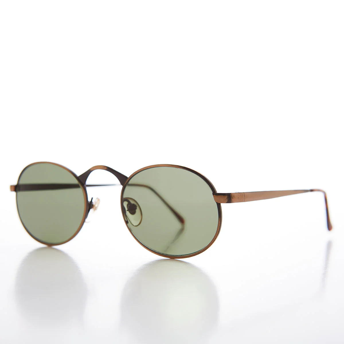 Victorian Oval Industrial Metal Vintage Sunglass - Jethro - Image 6