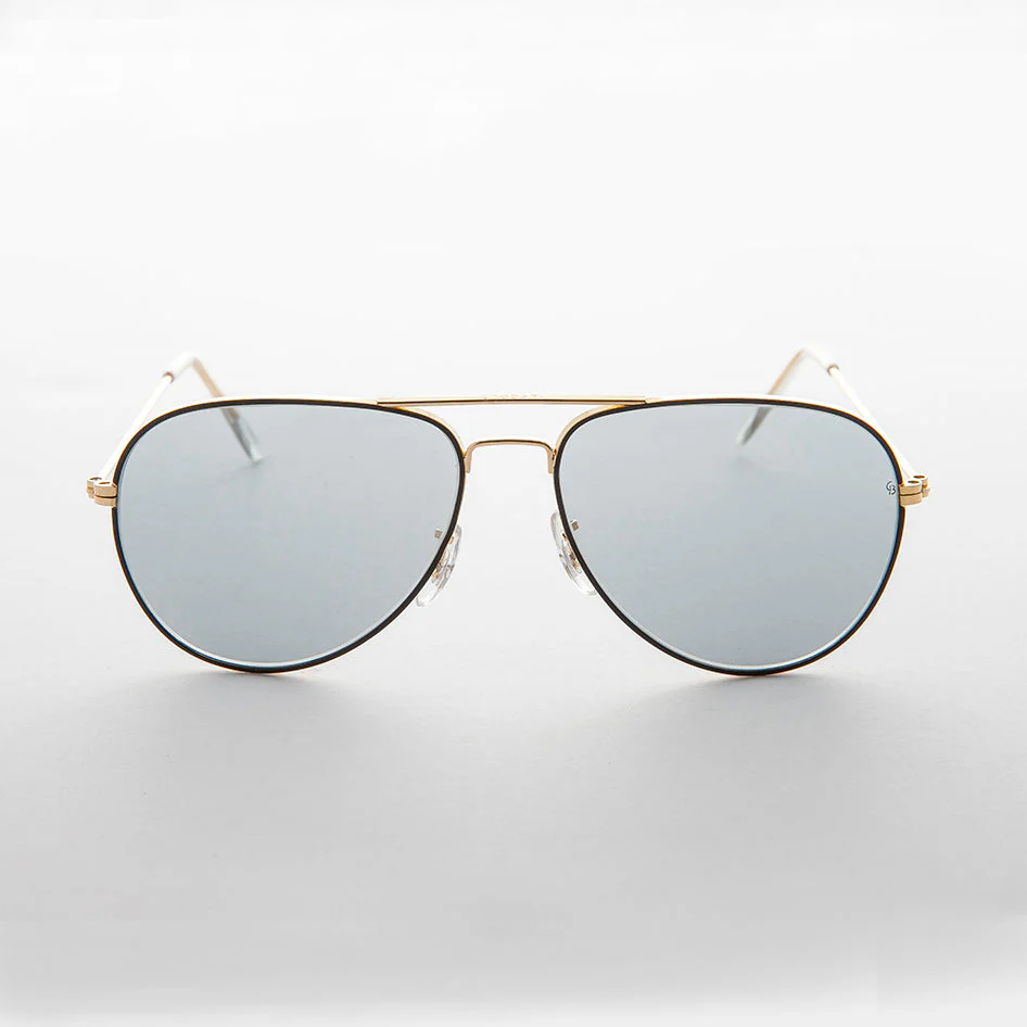 Vintage Aviator Sunglass Glass Photochromic Lens - Merlin 2 - Image 3