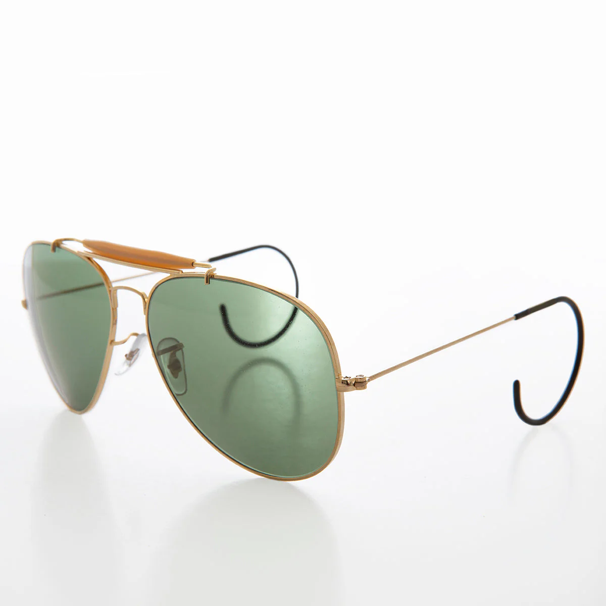 Vintage Aviator with Cable Temples  - Wolfman - Image 2