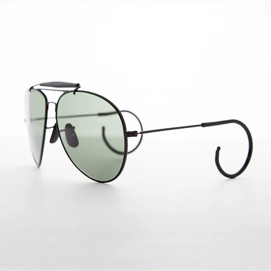 Vintage Aviator with Cable Temples  - Wolfman - Image 4