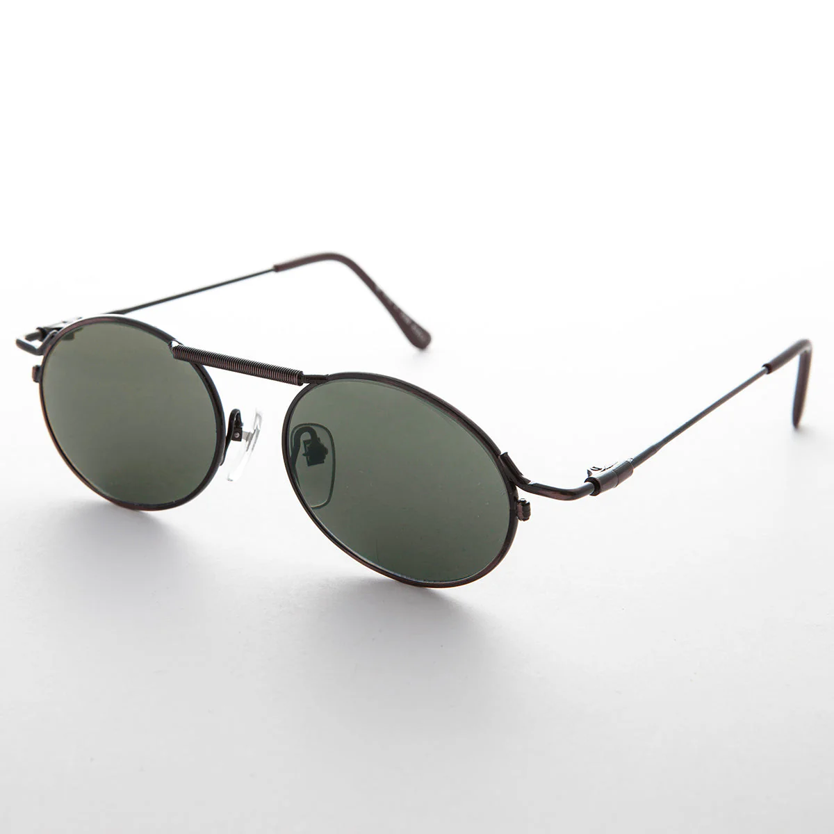 Vintage Steampunk Sunglass with Spring Brow Bar - Steamcon - Image 4