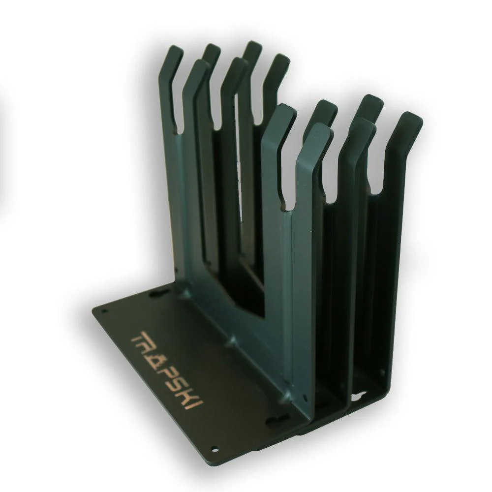 Wall Rack Holds Skis or Snowboard by Bindings, Yard Tools, Gear & Equipment - Made in the USA - Image 14