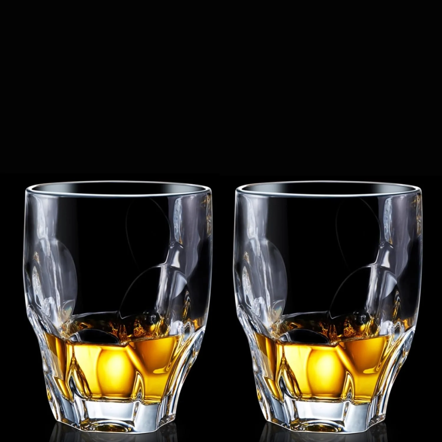 Whiskey Glasses 10oz Premium Scotch Glasses Set of 2- Old Fashioned Whiskey - Image 5