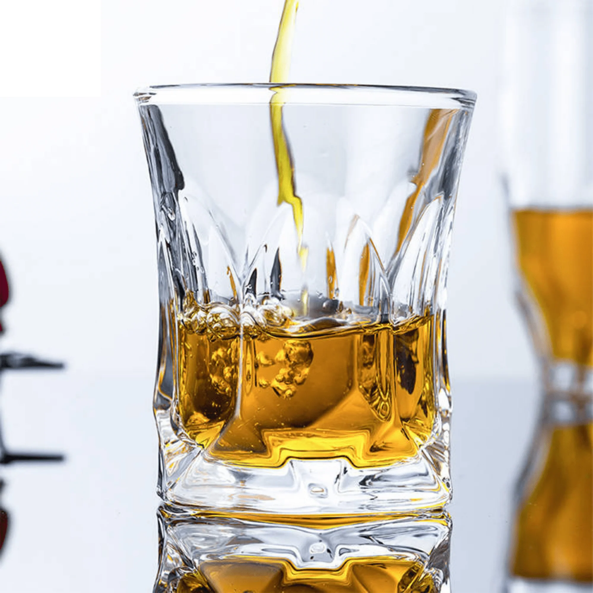 Whiskey Glasses 9oz Premium Scotch Glasses Set of 2 - Old Fashioned Whiskey - Image 4