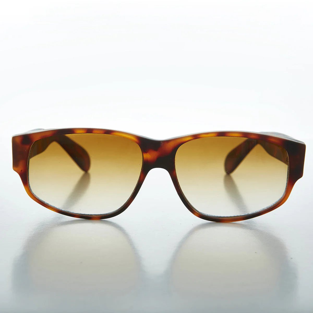 Wide Rectangular Mod Vintage Sunglass - Fez - Image 5