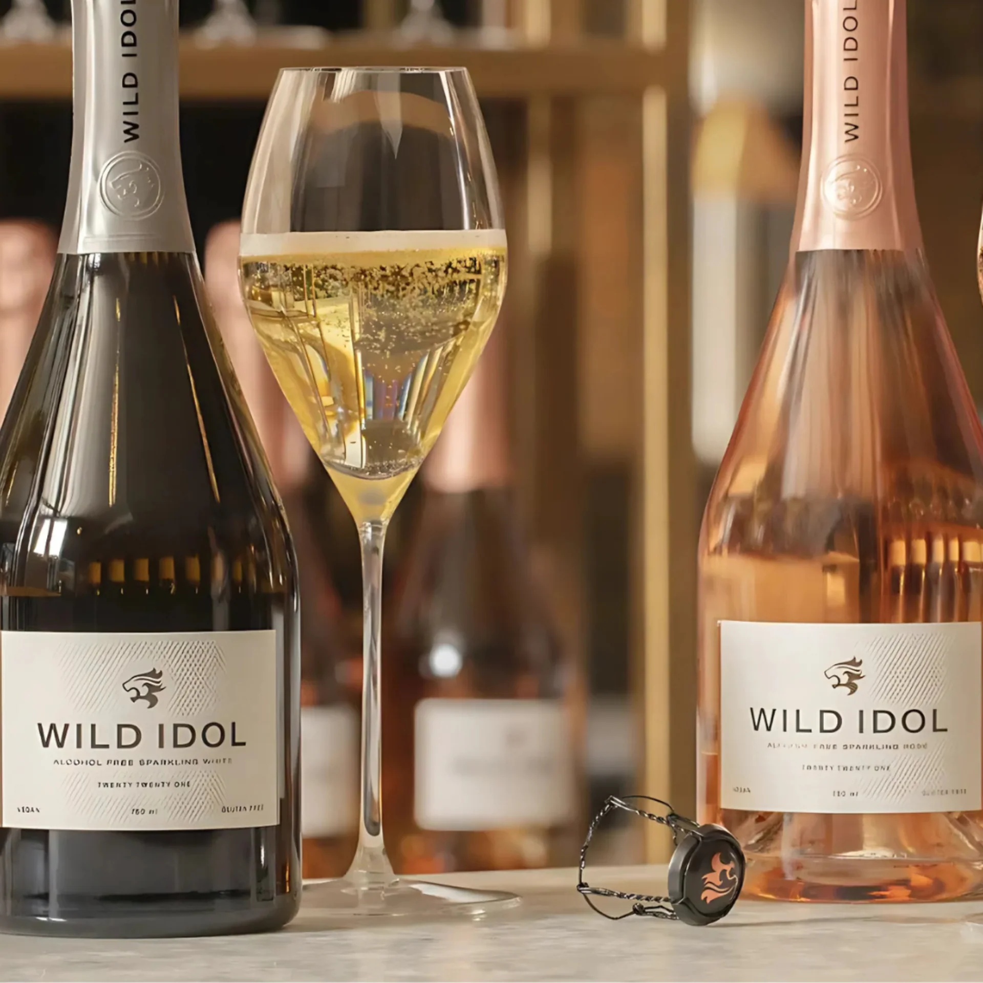 Wild Idol - Alcohol Free Sparkling Rose 375ml - Image 2