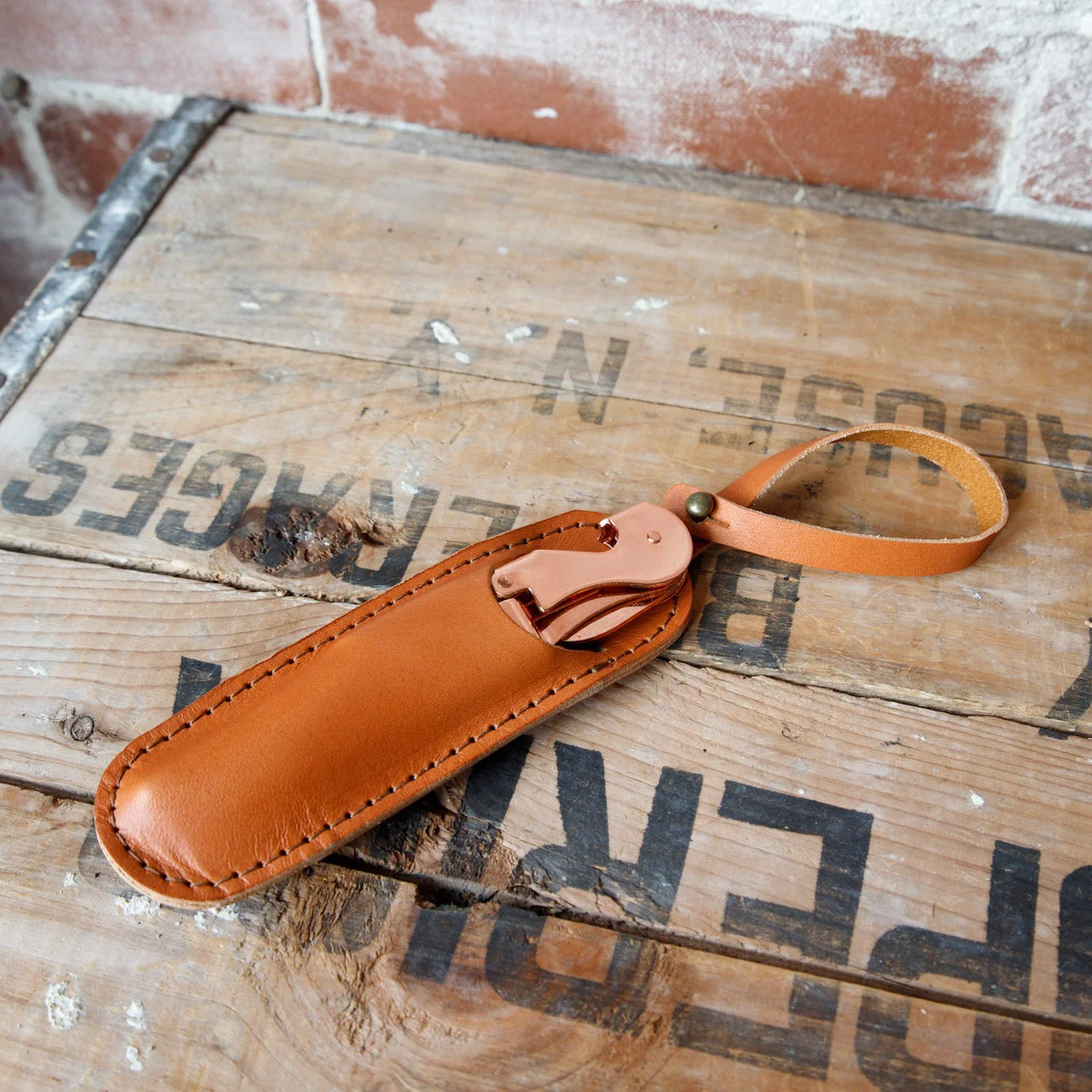 Wine Key with Leather Holster - USA Made - Image 4