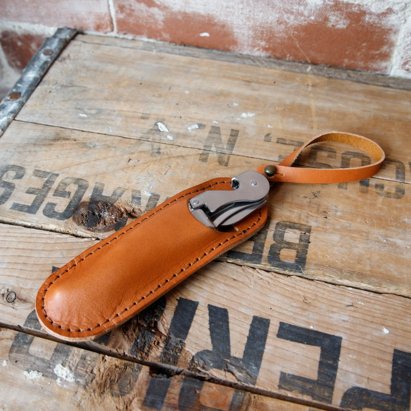 Wine Key with Leather Holster - USA Made - Image 5