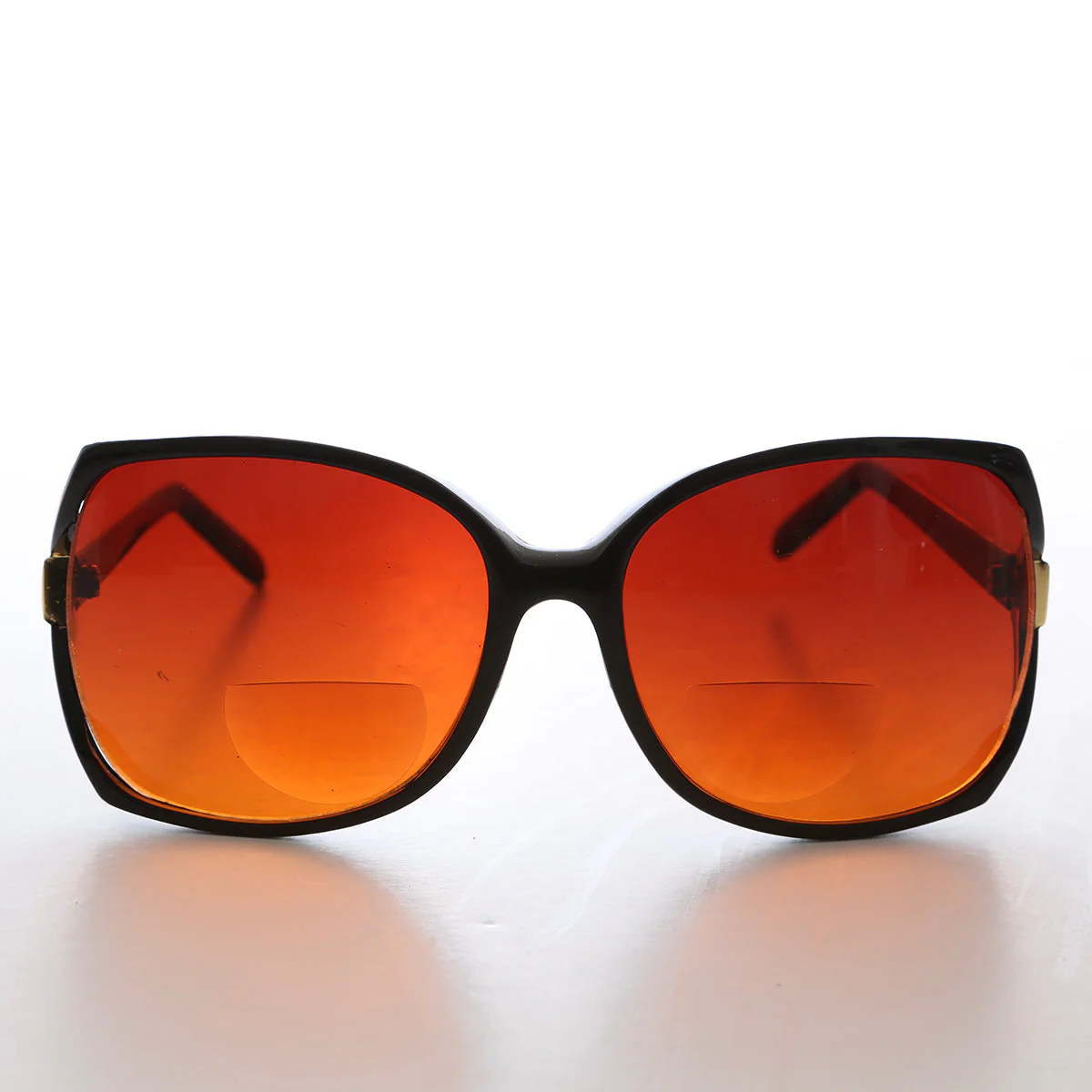 Women's Orange Lens Bifocal Reading Sunglasses - Nancy - Image 2