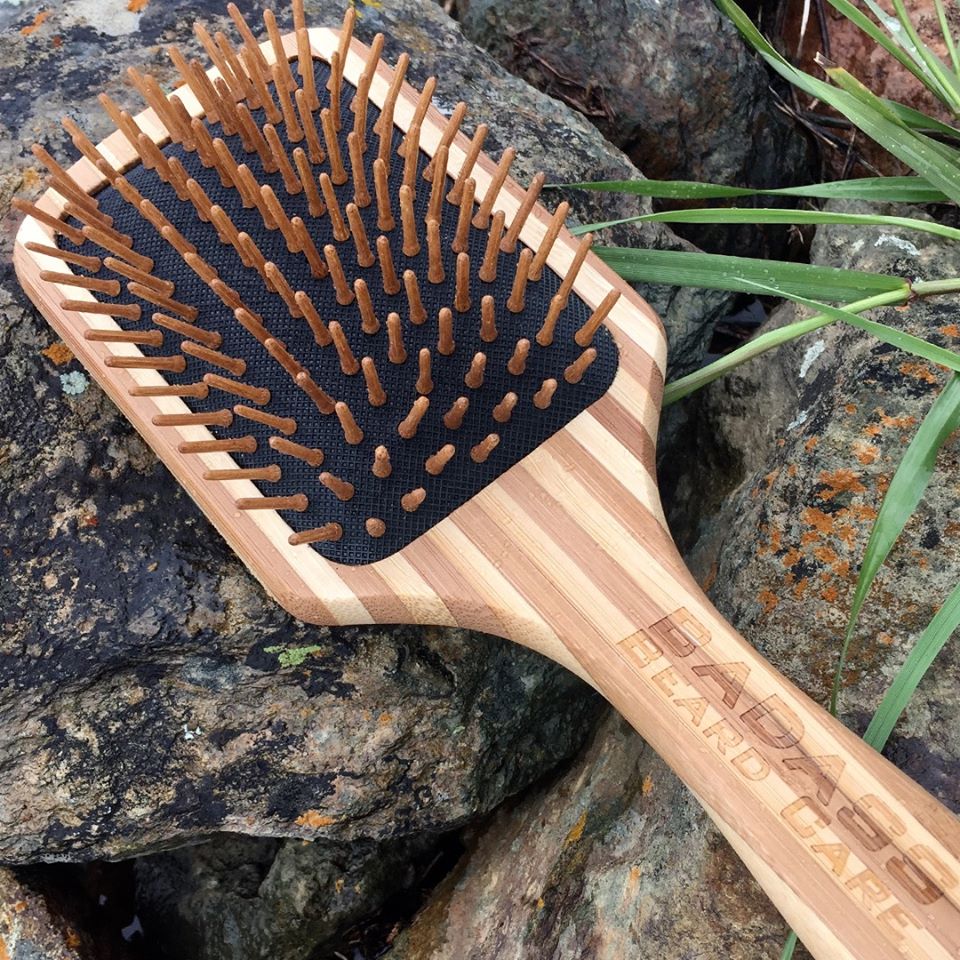 Wood Bristle Beard Brush - Image 5