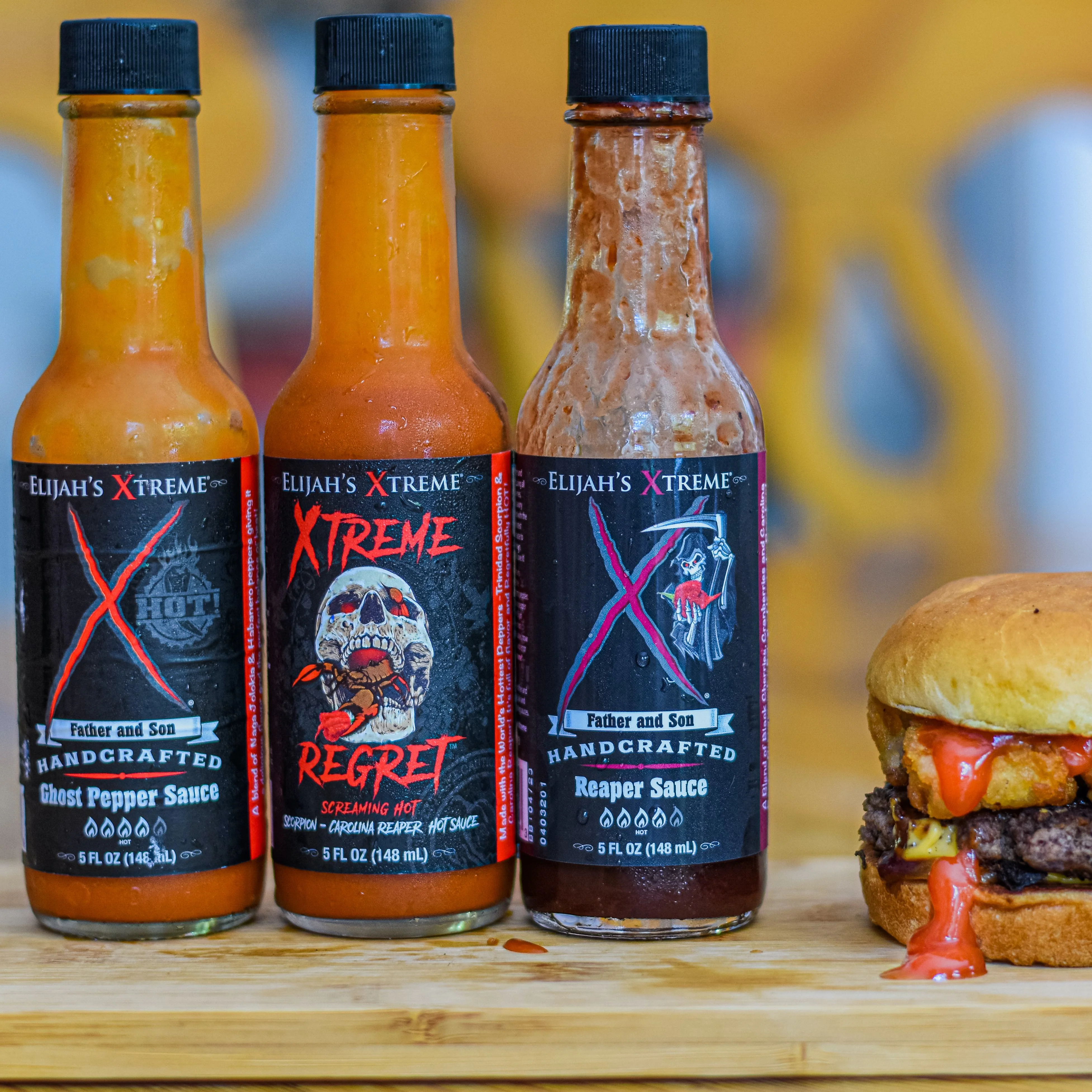 World's Hottest Xtreme Trio Hot Sauce Variety Pack - Image 2
