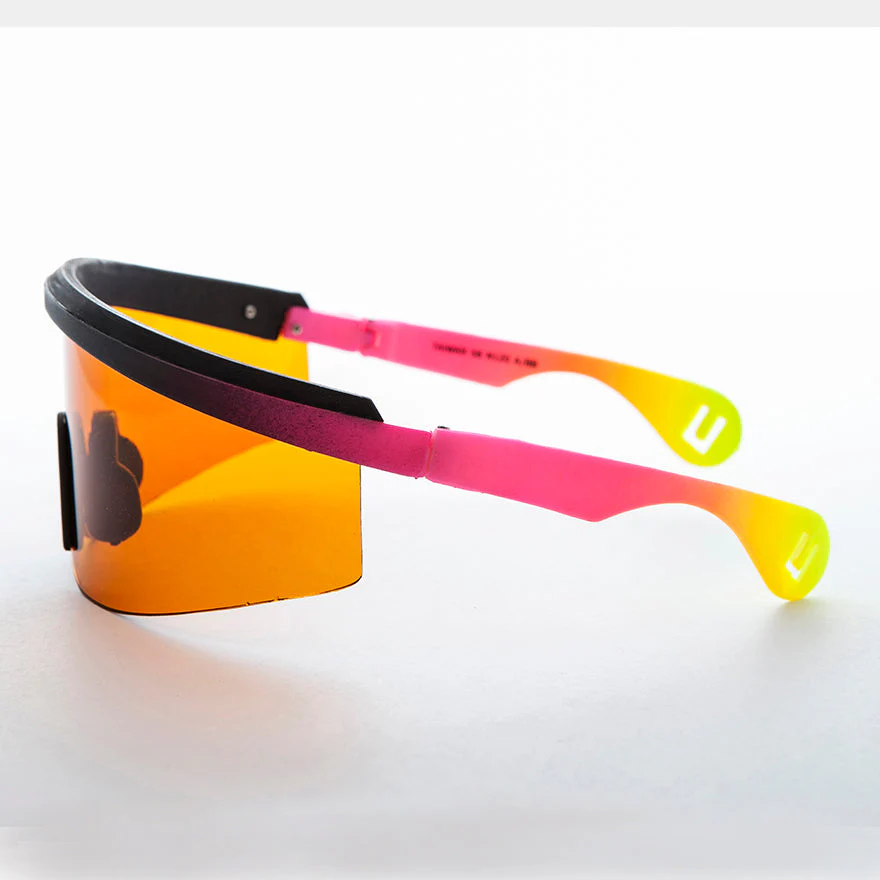 Wrap Shield Tri-color Sunglass - Looper - Image 2