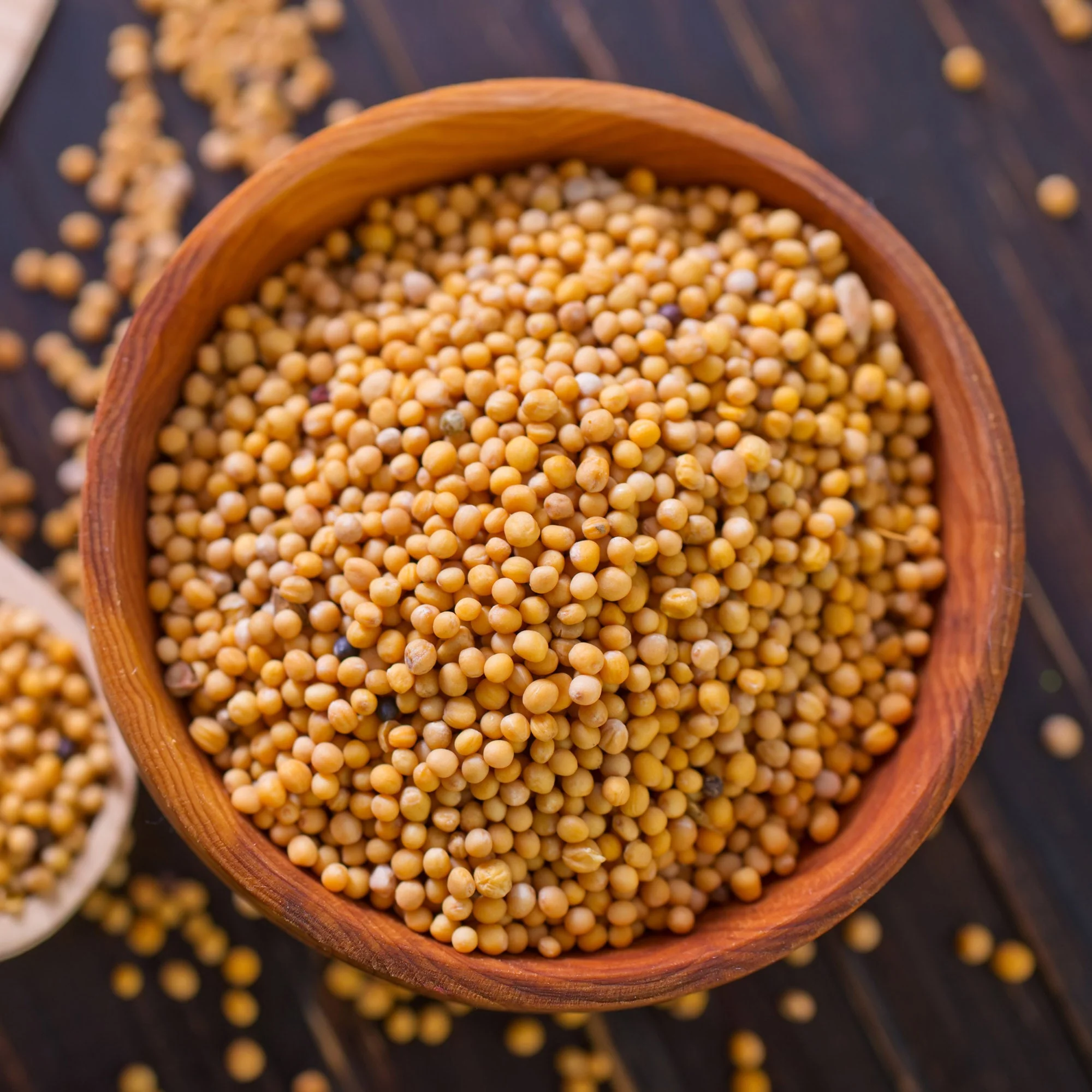 Yellow Mustard Seeds Whole - Image 3