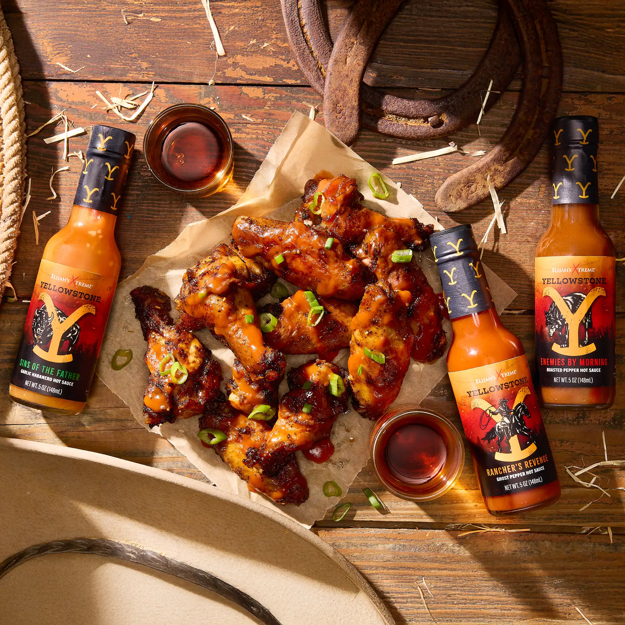 Yellowstone Hot Sauce Variety Pack 4 Bottles - Image 5
