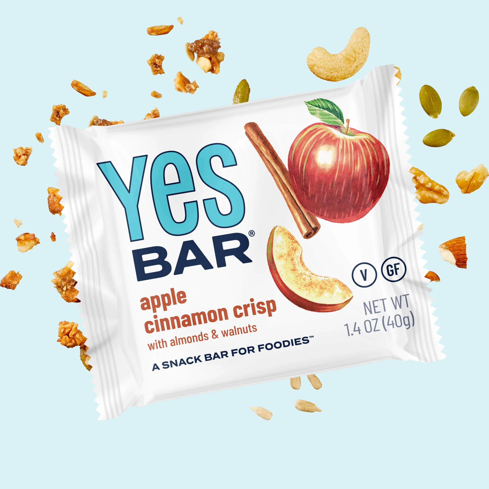 YES BAR® Apple Cinnamon Crisp Pack - 6 Packs - Image 6