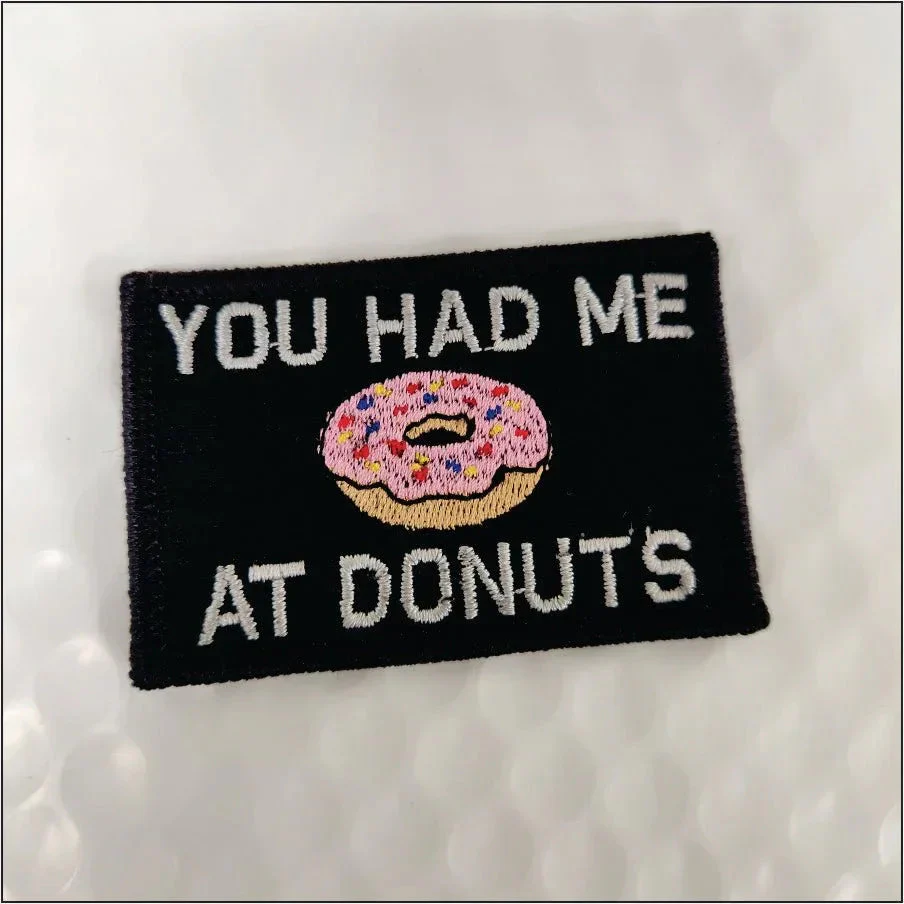 You Had Me At Donuts - 2x3 Patch - Multiple Variants - Image 4