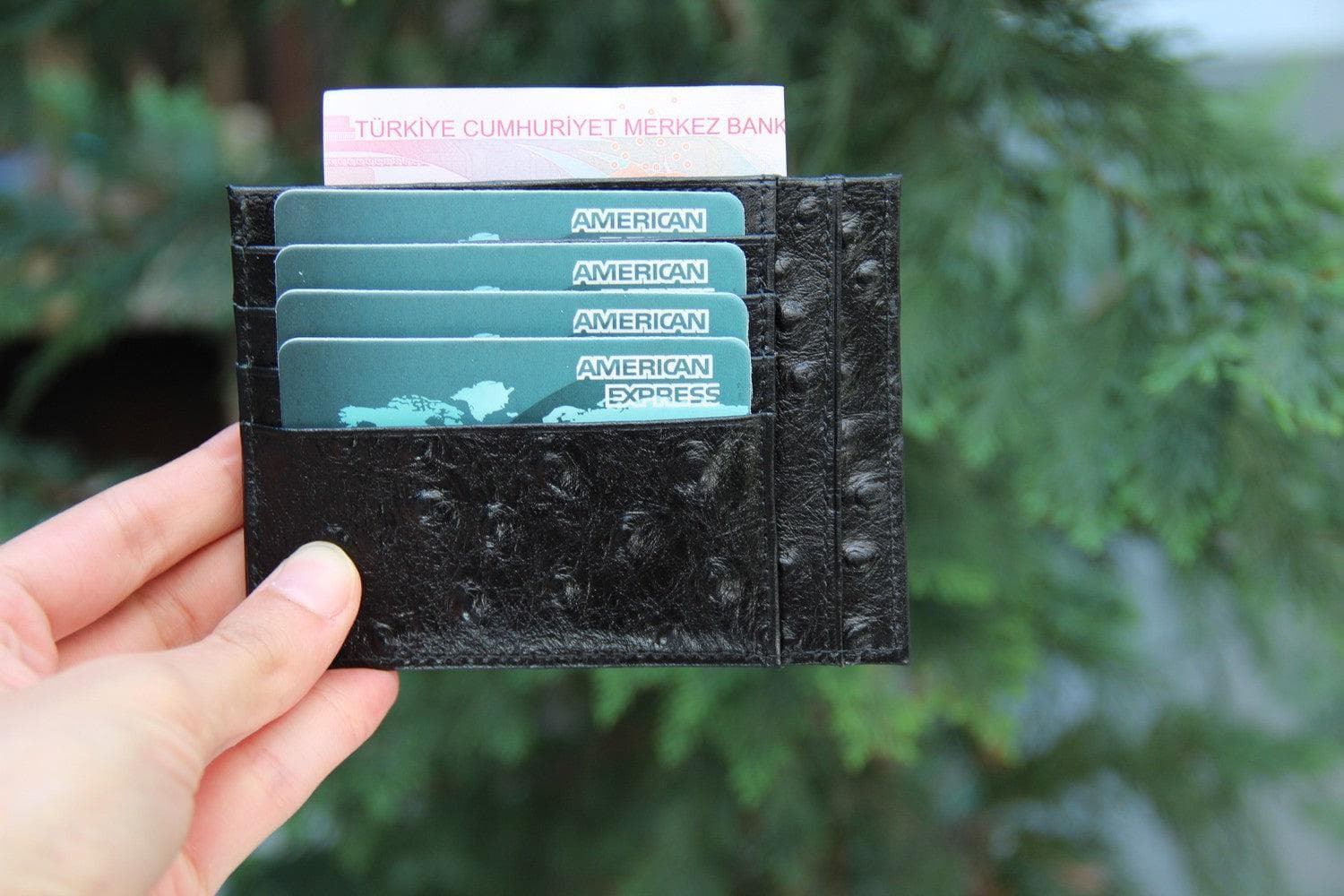 Zip Card Leather Holder - Image 3