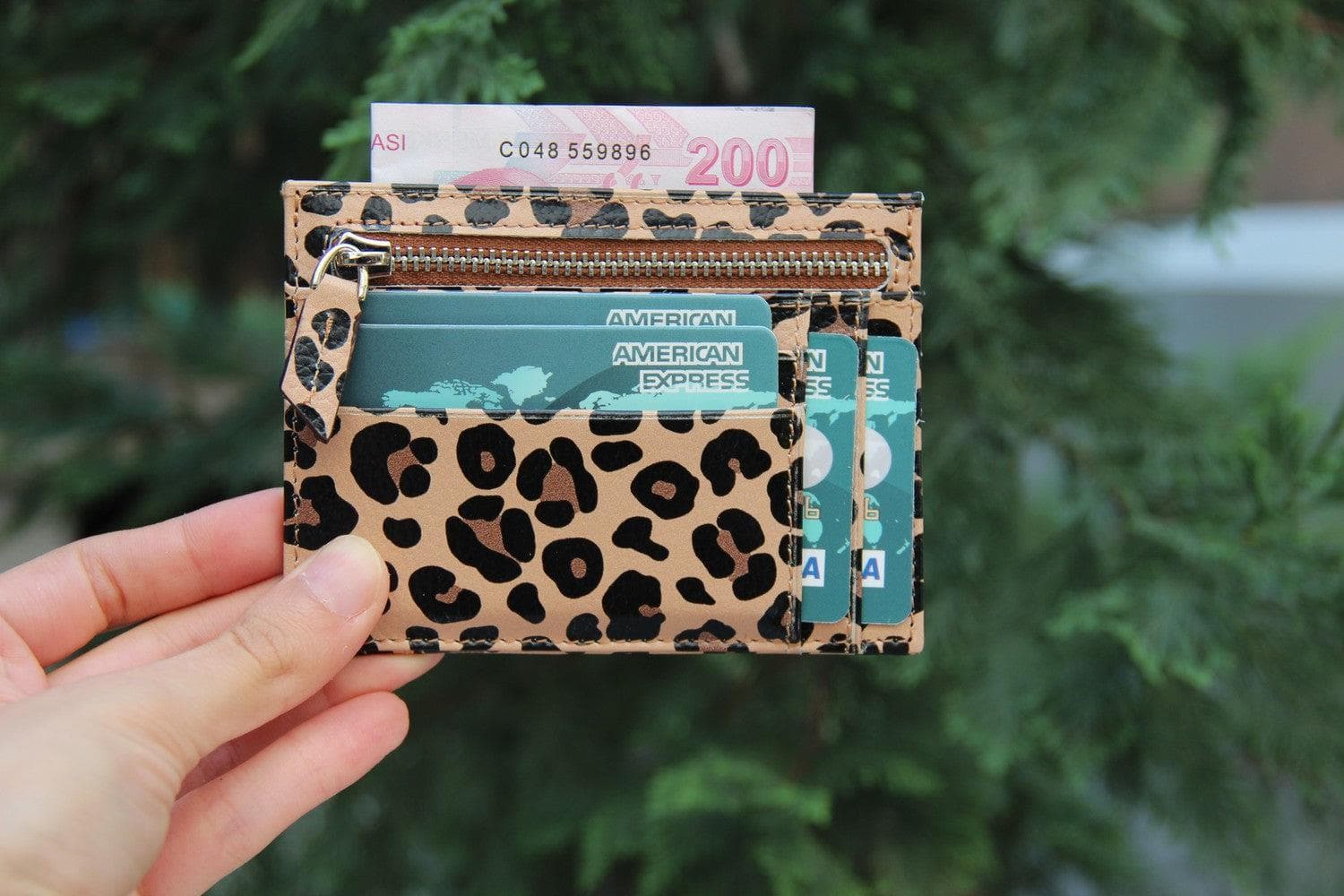 Zip Card Leather Holder - Image 37