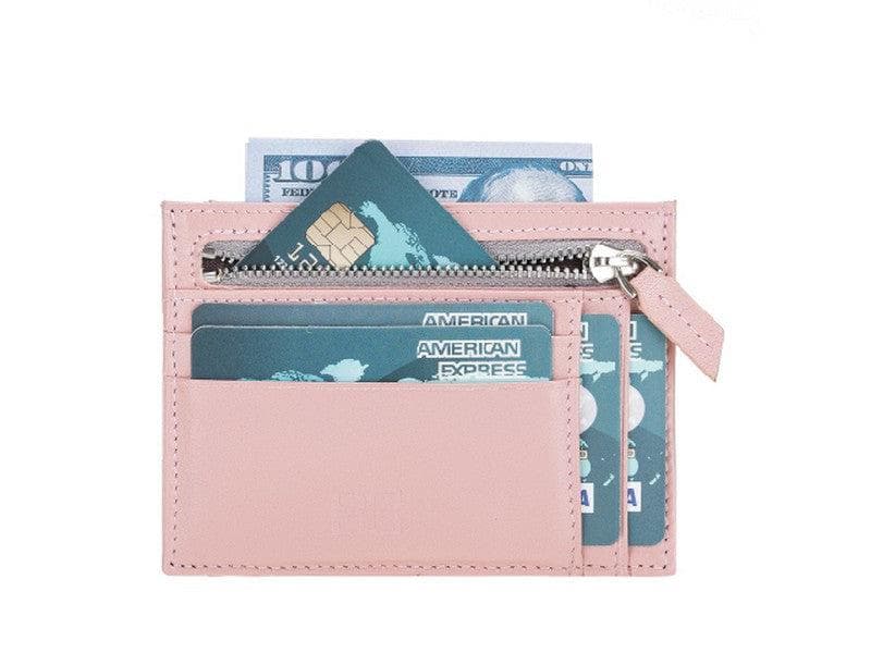 Zip Card Leather Holder - Image 46