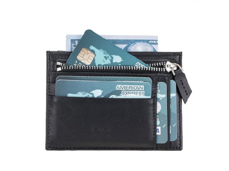 Zip Card Leather Holder - Image 49