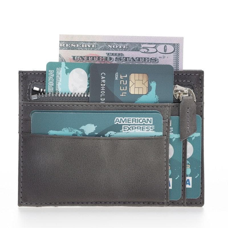 Zip Card Leather Holder - Image 61