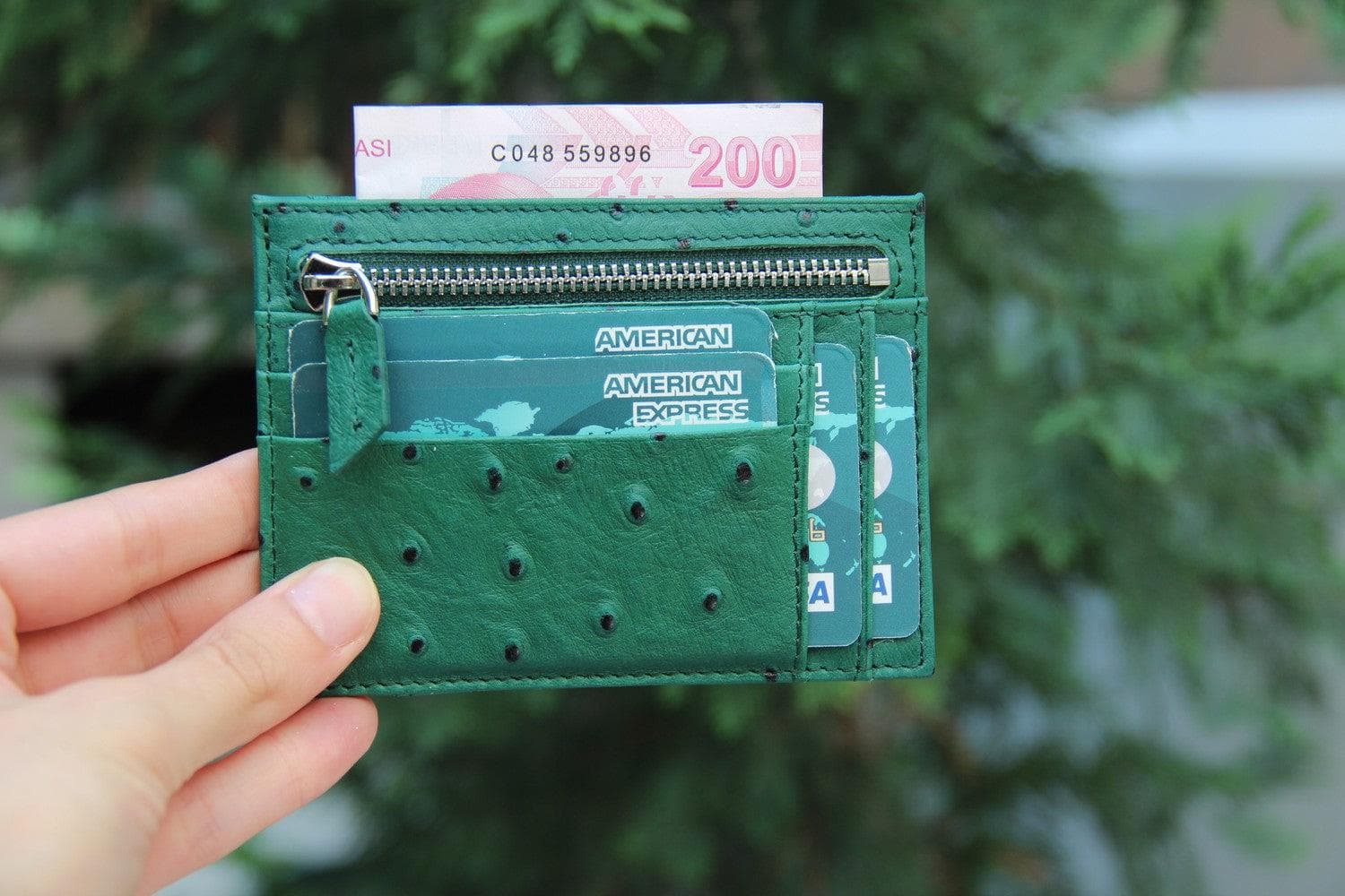 Zip Card Leather Holder - Image 9